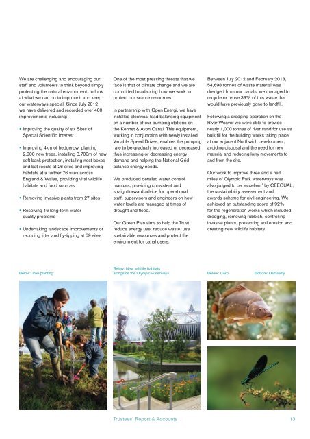 Trustees' Report and Accounts - Canal & River Trust