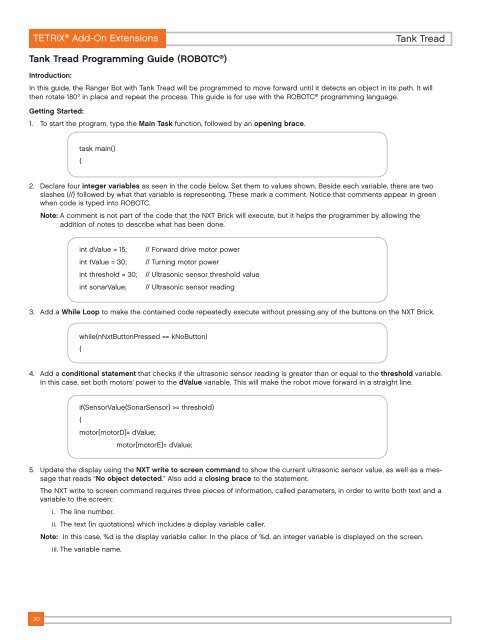 robotc programming guide robotc programming guide