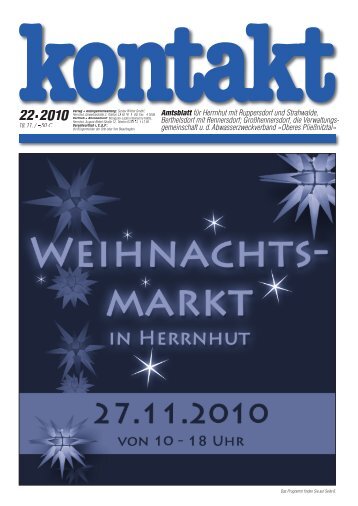 Ausgabe 22 (18.11.2010) PDF - Herrnhut