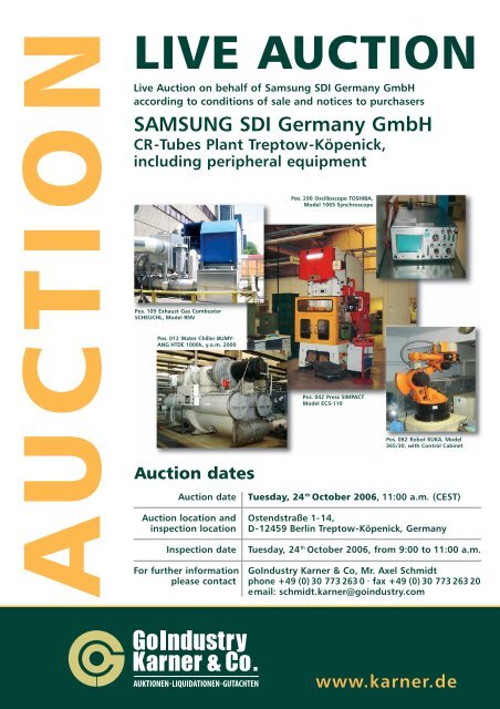 Live Auction
