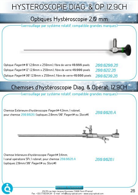 Catalogue - Surg-Optical Index