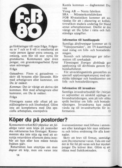 1978 - Kumla kommun