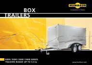 Box TRAILERS - JB Trailer