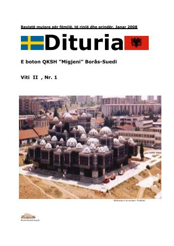 Dituria E boton QKSH âMigjeniâ BorÃ¥s-Suedi Viti II , Nr. 1