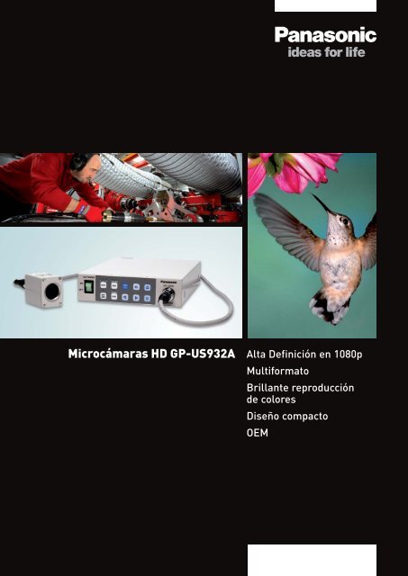MicrocÃ¡maras HD GP-US932A Alta DefiniciÃ³n en 1080p - Crambo
