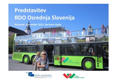 Predstavitev RDO Osrednja Slovenija