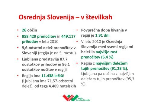 Predstavitev RDO Osrednja Slovenija