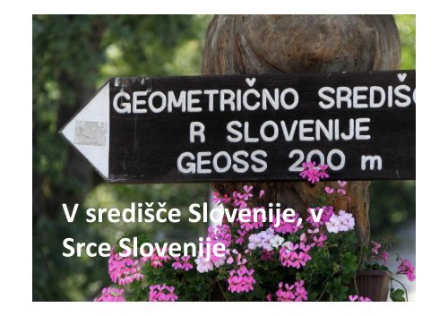 Predstavitev RDO Osrednja Slovenija