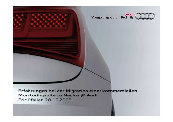 AUDI AG - netways