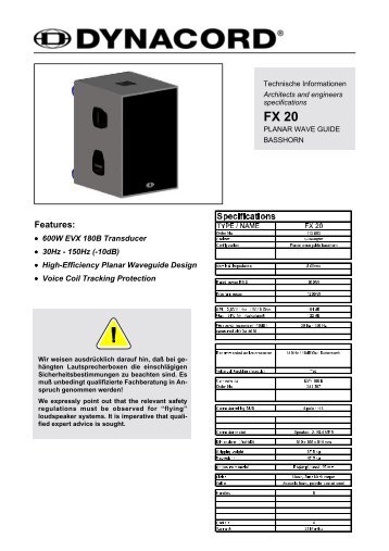 fx20.chp:Corel VENTURA - Dynacord