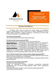 Ulotka informacyjna Kredyt dla MÃ…ÂšP z gwarancjÃ„Â… BGK - Pa-Co-Bank