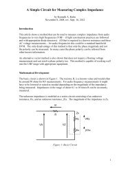 A Simple Circuit for Measuring Complex Impedance - Ken Kuhn's