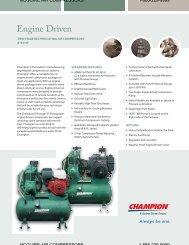 Engine Driven - McGuire Air Compressors, Inc