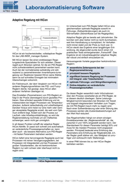 05 Laborautomatisierung Software - HiTec Zang GmbH