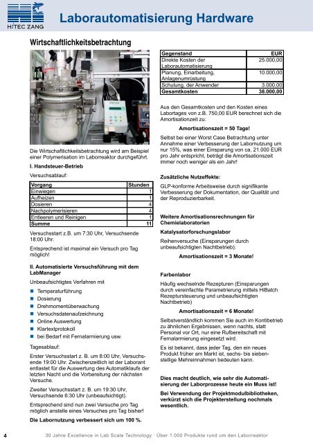 04 Laborautomatisierung Hardware - HiTec Zang GmbH