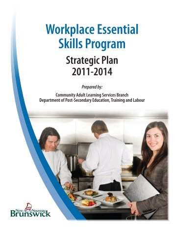 Workplace Essential Skills Program - Government of New Brunswick
