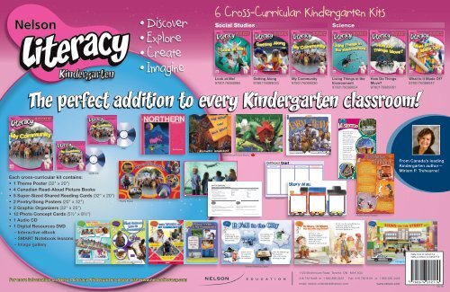 The perfect addition to every Kindergarten ... - Nelson Education