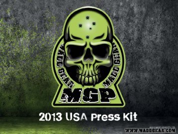 2013 Madd Gear Press Kit