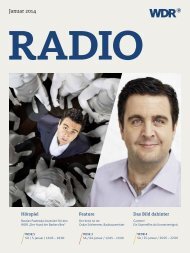 Januar 2014 - WDR - Radiobroschüren Online