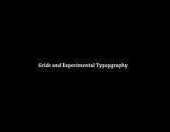 Grid: Experimental Typography - Thinking with Type