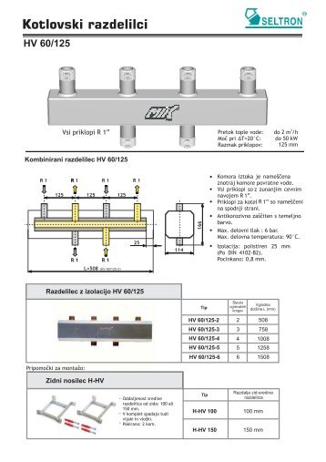 HV 60/125 SG - Seltron