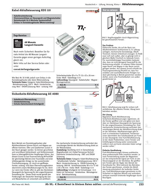 Technik-Highlights 2014/15