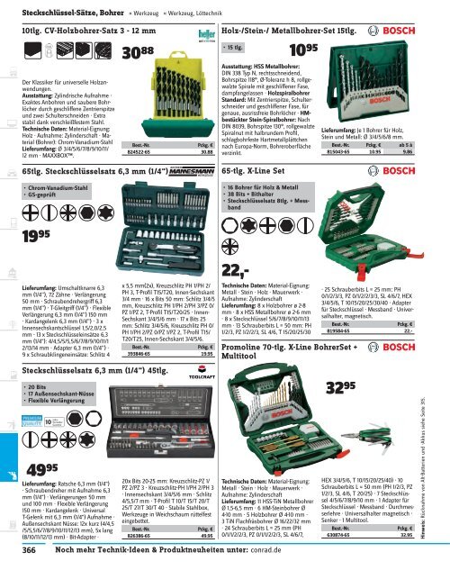 Technik-Highlights 2014/15