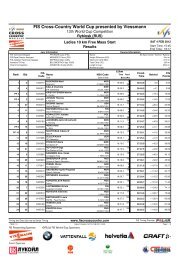 FIS Cross-Country World Cup presented by Viessmann