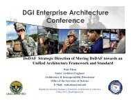 Unified Architecture Framework - Digital Government Institute