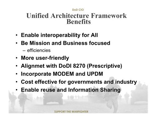 Unified Architecture Framework - Digital Government Institute