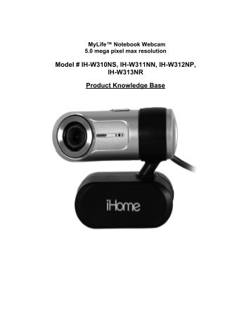 MyLife Notebook Webcam 5.0 megapixal