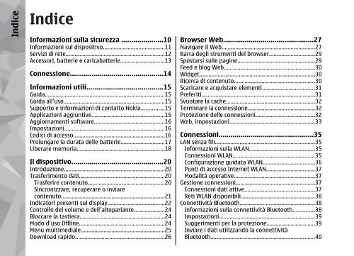 Manuale d'uso del Nokia N95 8GB