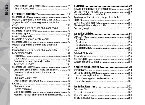 Manuale d'uso del Nokia N95 8GB