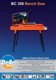 Product PDF - Belle Group