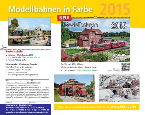 Modellbahn 2014/15