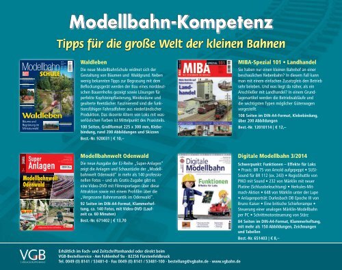 Modellbahn 2014/15