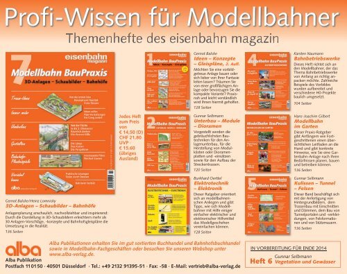 Modellbahn 2014/15