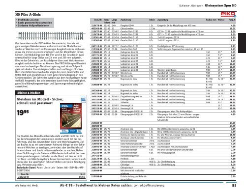 Modellbahn 2014/15