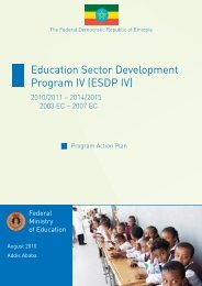 Education Sector Development Program - VLIR-UOS