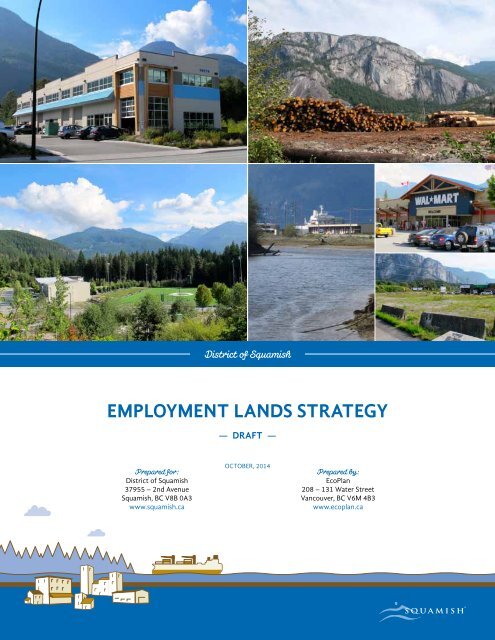 District Of Squamish Gis Draft-Squamish-Employment-Lands-Strategy-20141008