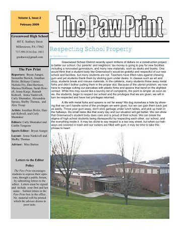 Issue 2 original.pub - Greenwood School District