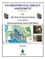 Ara Macao Addendum - The Peninsula Citizens for Sustainable ...