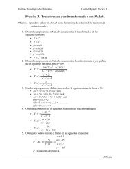 Practica 3.- Transformada y antitransformada z con MaLab.