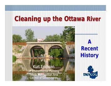 Cleaning up the Ottawa River - Toledo Metropolitan Area Council of ...