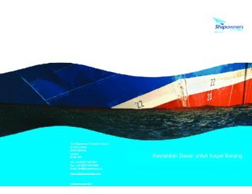Kestabilan Dasar untuk Kapal Barang - Shipowners