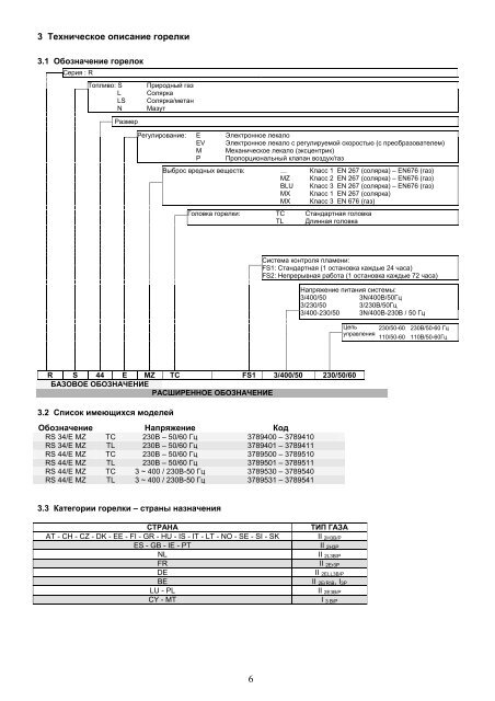 RS 34 44 E MZ - Riello.su