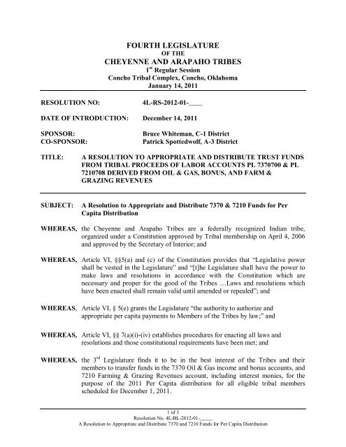 When Will The 2022 Chenneye And Arapaho Christmas Per Capchecks Be Sent Out December Per Capita - Cheyenne And Arapaho Tribes