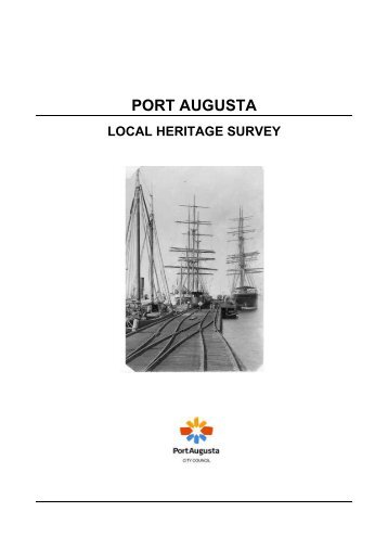 Local heritage survey - Port Augusta