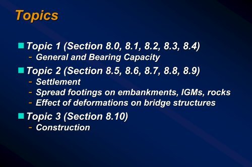 Lesson 08 - Shallow Foundations