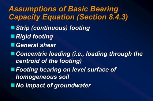 Lesson 08 - Shallow Foundations